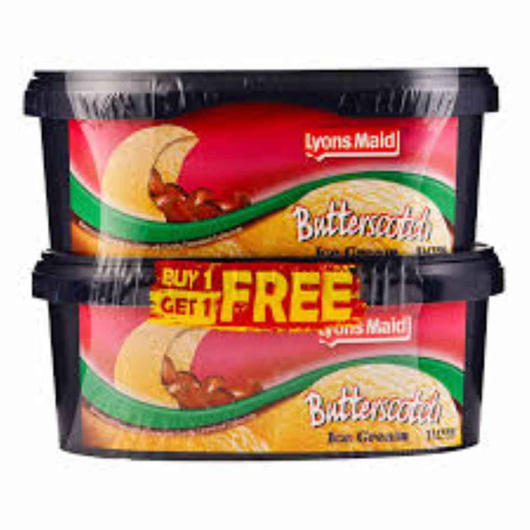 LYONS MAID BUTTERSCOTCH 1LT